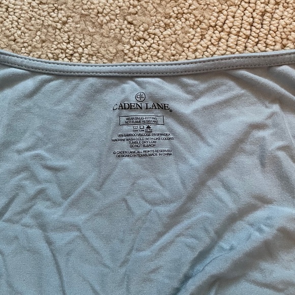 Caden Lane Robe Light Dusty Blue - Picture 8 of 8